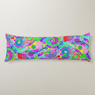 Handgemachte und digital gestrichene Muster Art 22 Seitenschläferkissen