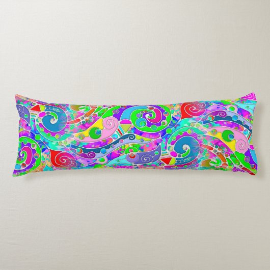Handgemachte und digital gestrichene Muster Art 22 Seitenschläferkissen (Vorderseite)