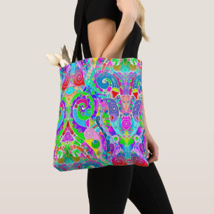 Handgemachte und digital gestrichene Muster Art 22 Tasche