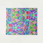 Handgemachte und digital gestrichene Muster Art 22 Wandteppich (Vorderseite (Horizontal))