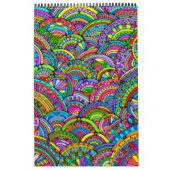 Handgemachte und digital gestrichene Muster Art 27 Kalender (Titelbild)