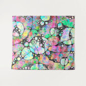 Handgemachte und digital gestrichene Muster Art 31 Wandteppich (Vorderseite (Horizontal))