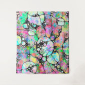 Handgemachte und digital gestrichene Muster Art 31 Wandteppich (Vorderseite)