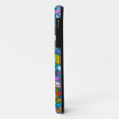 Handgemachte und digital gestrichene Muster Art 53 Case-Mate iPhone Hülle (Hinten/Links)