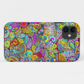 Handgemachte und digital gestrichene Muster Art 6 Case-Mate iPhone Hülle (Rückseite (Horizontal))