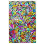 Handgemachte und digital gestrichene Muster Art 6 Kalender (Titelbild)