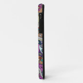 Handgemachte und digital gestrichene Muster Art 8 Case-Mate iPhone Hülle (Hinten/Links)