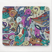 Handgemachte und digital gestrichene Muster Art 8 Mousepad (Vorne)