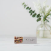 Handgemachte Visitenkarte des Schmuck-2 (Stehend Vorderseite)