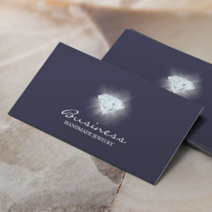 Handgemachter Schmuck-heller Diamant-elegantes Visitenkarte
