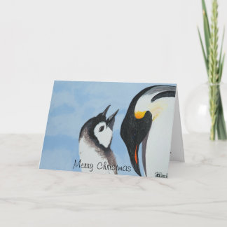 Handgemachtes Künstlerweihnachts- und des neuen Feiertagskarte