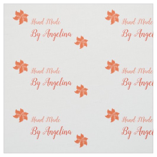 Handgemachtes personalisiertes nähendes stoff (Muster)