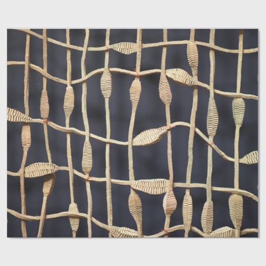 Handgemachtes Seil-Entwurfs-Packpapier Geschenkpapier (Flach)