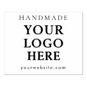 Handgemachtes Website-Geschäftslogo Gummistempel (Prägung)