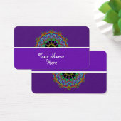 Handgemälde Mandala Uhr Gesicht 24 (Schreibtisch)