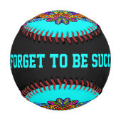 Handgemälde Mandala Uhr Gesicht 24 Baseball (Rückseite)
