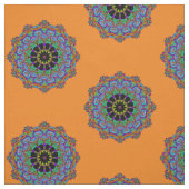 Handgemälde Mandala Uhr Gesicht 24 Stoff (Muster)