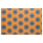 Handgemälde Mandala Uhr Gesicht 24 Stoff (Fat Quarter (45,7 x 55,9 cm))