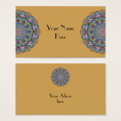 Handgemälde Mandala Uhr Gesicht 3 (Vorne & Hinten)