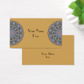 Handgemälde Mandala Uhr Gesicht 3 (Schreibtisch)