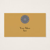 Handgemälde Mandala Uhr Gesicht 3 (Rückseite)