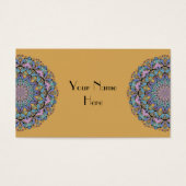 Handgemälde Mandala Uhr Gesicht 3 (Vorderseite)