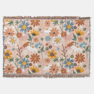 Handgemalt Blumenmuster-23136 Decke