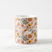 Handgemalt Blumenmuster-23136 Kaffeetasse (Mittel)