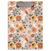 Handgemalt Blumenmuster-23136 Klemmbrett (Vorderseite)