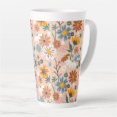 Handgemalt Blumenmuster-23136 Milchtasse (Rechte Ecke)