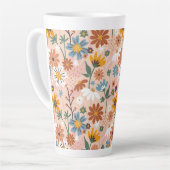 Handgemalt Blumenmuster-23136 Milchtasse (Linke Ecke)