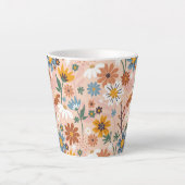 Handgemalt Blumenmuster-23136 Milchtasse (Vorderseite)