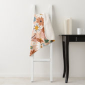 Handgemalt Blumenmuster-23136 Sherpadecke (Beispiel)