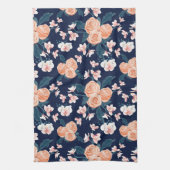 Handgemalt Blumenmuster Geschirrtuch (Vertikal)
