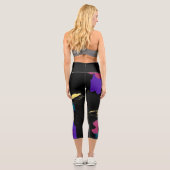 Handgemalt Capri Leggings (Rückseite)