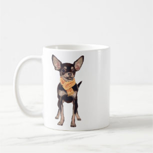 Handgemalt Charming Chihuahua Dog Kaffeetasse