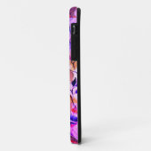 Handgemalt Elegant Feminine Eyes Farbige Blätter Case-Mate iPhone Hülle (Hinten/Links)