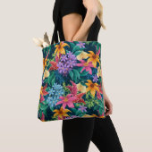 Handgemalt Exotic Floral Muster Tasche (Von Nahem)