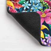 Handgemalt Exotic Floral Pattern-23001 Mousepad (Ecke)