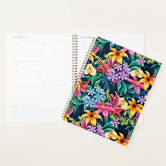 Handgemalt Exotic Floral Pattern-23001 Planer (Anzeige)