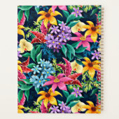 Handgemalt Exotic Floral Pattern-23001 Planer (Rückseite)
