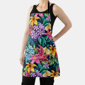 Handgemalt Exotic Floral Pattern-23001 Schürze (InSitu)