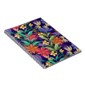 Handgemalt Exotic Floral Pattern-2310 Notizblock (Rechte Seite)