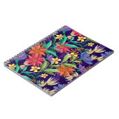 Handgemalt Exotic Floral Pattern-2310 Notizblock (Linke Seite)