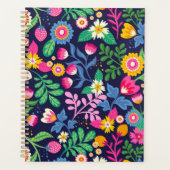 Handgemalt Exotic Floral Pattern-48330 Planer (Vorderseite)