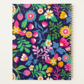 Handgemalt Exotic Floral Pattern-48330 Planer (Rückseite)