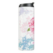 Handgemalt Flamingo Personalisiert Thermosbecher (Nach links gedreht)