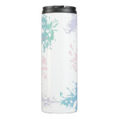 Handgemalt Flamingo Personalisiert Thermosbecher (Rückseite)