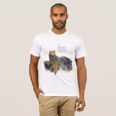 Handgemalt gefährdeter Niedlicher Roter Panda T-Shirt (Vorne ganz)