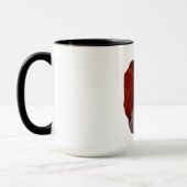 Handgemalt: Hereford Kuh: Tier, Bauernhof, Ranch Tasse (Links)